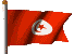 Copie du drapeau de la R�publique Tunisienne.